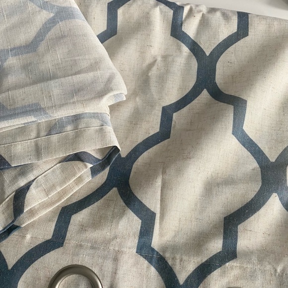 Moroccan print curtains ( set of 2) - Picture 2 of 2